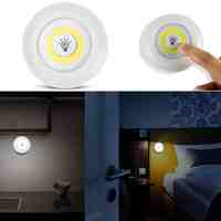 Dimmable LED Under Cabinet Light with Remote Control Battery Operated LED Closets Lights for Wardrobe Bathroom lighting