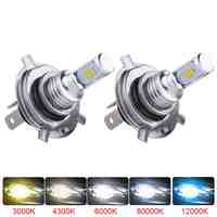 1pair 72W H7 led Car lights 8000lm CANBUS LED Bulb White 8000k 6000k led Car Headlight car lamp 12V 24V H7 headlamp car-styling