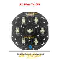 7*10W RGBW 4IN1 LED Plate for LED Moving Head Light LED Par Light Disco Bar DJ Light