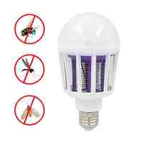 220V 240V E27 LED Mosquito Killer Lamp 9W 2 In 1 LED Ball Nigh Light Anti Repellent Fly Bug Zapper Insect Killer LED UV Bulb