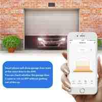 Garage Door WIFI Remote Control Opener Timing Schedules Support Android IOS Intelligent voice control