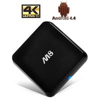 4K Android 4.4 Kitkat TV Box - Quad Core CPU, 2GB RAM, 8GB Internal Memory, XBMC Support