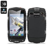 MANN ZUG 3 Waterproof Smartphone - Android 4.3 OS, 4 Inch  Display, Shockproof, Dust Proof (Grey)