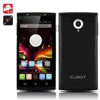 Cubot X6 Android 4.4 Phone - 5 Inch 1280x720 Capacitive IPS OGS Screen, Octa-Core 1.7GHz CPU, 16GB Internal Memory (Black)