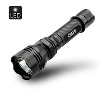 High Powerd CREE LED Flashlight - XPE LED, 800 Lumens, 3 Modes,  2 x Rechargeable Batteries, Charger