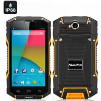 Huadoo V4 Rugged Smartphone - Android 4.4 OS, Quad Core CPU, 1GB RAM, Gorilla Glass II, IP68 (Orange)