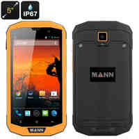 MANN ZUG 5S+ Rugged Phone - 5 Inch 1280x720 Screen, 4G, Qualcomm MSM8926, IP67 Waterproof Rating, Android 4.4