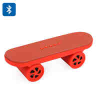 LED Bluetooth Skateboard Speaker - Hand Free, Caller ID, LED Lights, 2 X 3W Speakers, 800mAh Battery