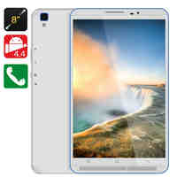 8 Inch 3G Tablet PC - HD Screen, Quad Core CPU, 1GB RAM, Dual SIM Slots, OTG, Android 4.4