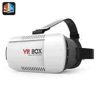 VR BOX 3D Video Glasses - For 4.7 To 6 Inch IOS and Android Smartphone, Adjustable Interpupillary Distance + Focus