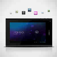 Hot Sale Allwinner A10 7 Inch Android 4.0 Multi-touch Capacitive Built In 3G Tablet PC