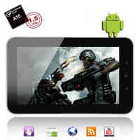 A10 1.5GHz 7 Inch Android 2.3 Tablet PC (WIFI, 3G, Ethernet, G Sensor)