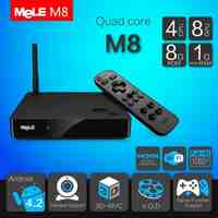 MeLE M8 1GB RAM 8GB ROM Quad Core Android 4.2 4K WiFi TV Box Support HDMI AV Input