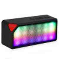 X3S Colorful LED Light Wireless Bluetooth 2.0 Speaker