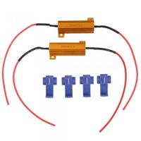 2 X LED Bulb Load Resistor Turn Signal Flash Controller