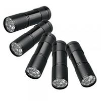 5 UV Ultra Violet Blacklight 9 LED Flashlight Outdoors