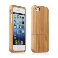 Natural Bamboo Wooden Hard Case for iPhone 5 5S