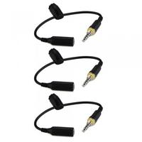 3 x Headphone Adapter Cable for Apple iPhone 5 Lifeproof Case