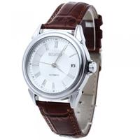 Men Automatic Mechanical Wrist Watch Leather Band