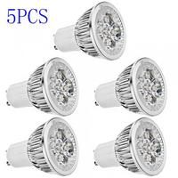 5 X High Quality LED Lights GU10 5.5W 330LM 3000K Warm White Light LED Spot Bulb (85-265V)