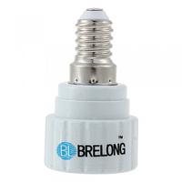 BRELONG E14 to GU10 LED Bulbs Socket Adapter