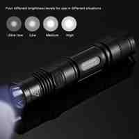 NITECORE Waterproof CREE XM-L2 LED 1000LM Torch Flashlight