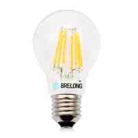 BRELONG E27 8W 8 LED 720LM 3000-3500K Warm White Light Ball Bulbs LED Filament Light (AC220V)