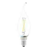 BRELONG E14 2W 2 LED 360LM 6000-6500K/3000-3500K White/Warm White Light LED Filament Candle Bulb Light (AC220V)