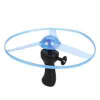 LED lights hand arrows flying saucer The blue kite