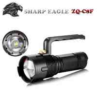 ZQ-C8F  XML-T6 LED 1400Lm 3 file flashlight