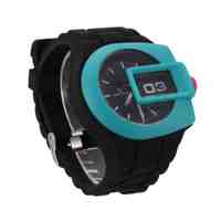 Unisex Hot Silicone Quartz Sports Style Watch Men Women Jelly Wrist Watch Black