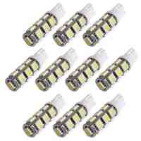 Atshark 10 Pack T10 13 LED 5050 SMD Wedge LED Bulb lamp Warm White DC 12V