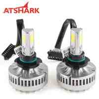 Atshark 80W 7200LM 9005 LED Headlight Kit COB LED -Replaces Halogen & HID-2 Pack