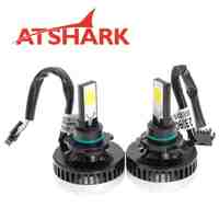 Atshark 64W 5600LM 9005 LED Headlight Kit COB LED -Replaces Halogen & HID-2 Pack