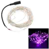 BRELONG IP65 Waterproof 10M 10W 100 LED Bright LED Purple Light Strip Lights For Christmas/Halloween/Party/Wedding Festival Decoration (DC12V)