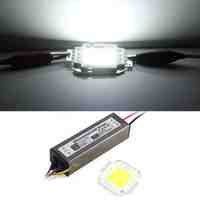 50W IP67 Power LED Driver Supply Waterproof and 50W LED Chip Lamp White