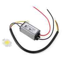 10W IP67 Power LED Driver Supply waterproof and 10W LED Chip Lamp Warm White