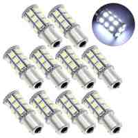 Atshark 10x Ba15s 1156 1141 High Bright Car LED Bulb 24 LED 5050SMD DC 12V White