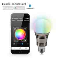 MEMTEQ Bluetooth LED Smart Bulb  Dimmable Multicolored  Smartphone controlled