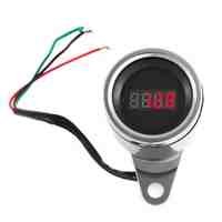 12V 60mm Red LED Digital Waterproof Motorcycle Tachometer