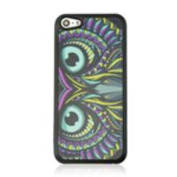 Owl Eyes Pattern Hard Skin Back Cover Case for iPhone 5C