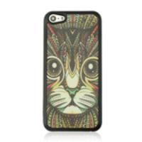 Cute Cat Pattern Hard Skin Back Cover Case for iPhone 5C