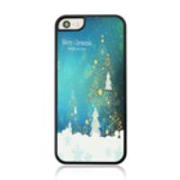 Christmas Trees Pattern Back Cover Case for iPhone 5/5S