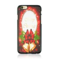 4.7inch Chirstmas Bells Pattern Back Cover Case for iPhone 6