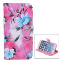 4.7inch Flower Pattern PU Leather Flip Protective Case for iPhone 6