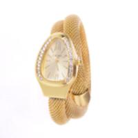 324 CADIO Snake Shaped Analog Bangle Watch Bracelet Wrist Watch Timepi