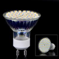 SMD 3528 60-LED GU10 9W 900LM LED Light Mini Bulb Spotlight Energy Saving