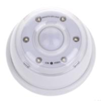 L0605 6-LED Auto PIR LED Light PIR Sensor Night Light Lamp Sensitivity Infrared Bulb