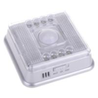 L0803 8-LED Auto PIR LED Light Night Light Sensitivity Lamp for Home Decoration