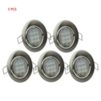 MR16 3W Led Ceiling Light 9-Led Downlight 5x3-Piece Assemble Kit 220LM SMD2835 DC/AC8-24V